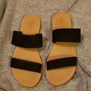 Black sandals